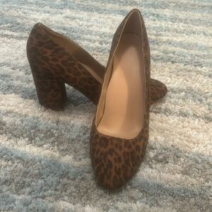 Women’s leopard print heels